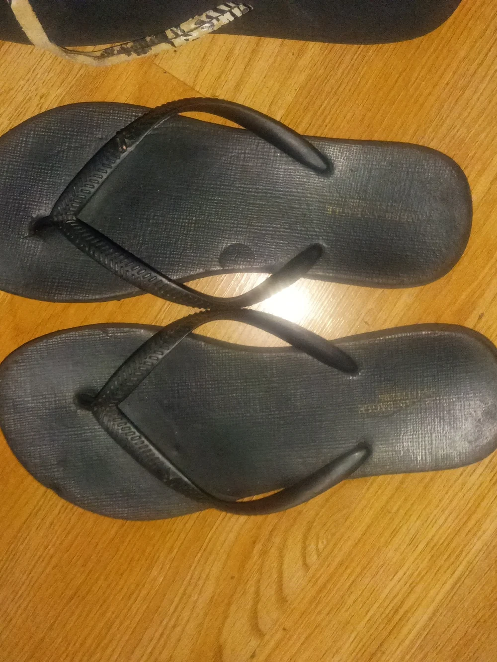 American Eagle Outfitters Black Women's Flip Flop Sandals